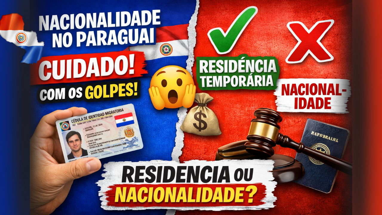 Cidadania no Paraguai não é Residência: Entenda a Diferença Antes de Iniciar o Processo