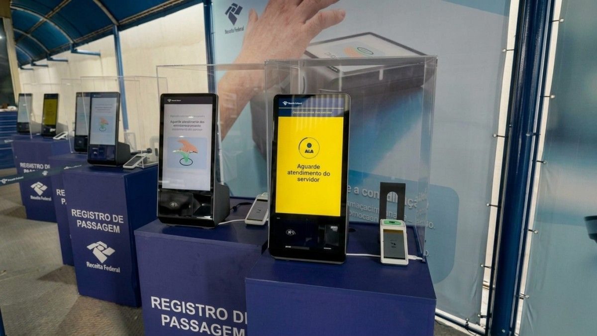 Biometria acelera passagens na Ponte da Amizade: 43,4 mil registros em 10 dias