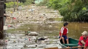 Cheia do Rio Paraná afeta Ciudad del Este